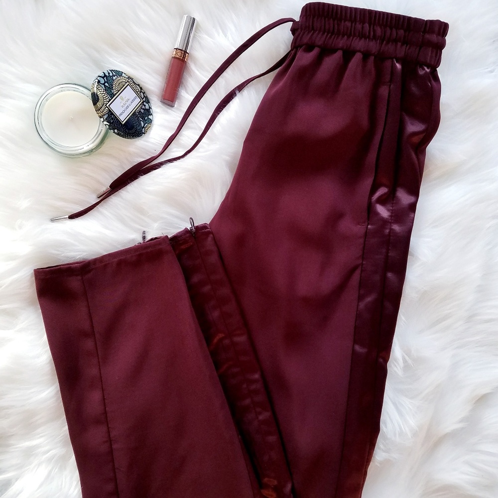 H&M Burgandy Pants